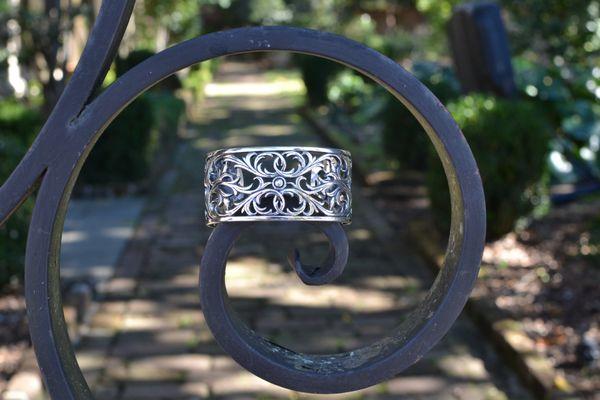 Take home a piece of Charleston! This Gate Cuff is sure to remind you of Charleston.