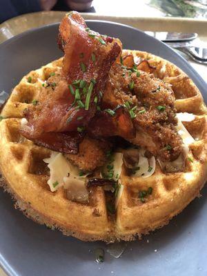 Chicken waffle