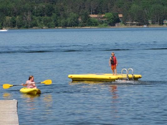 More water activities...