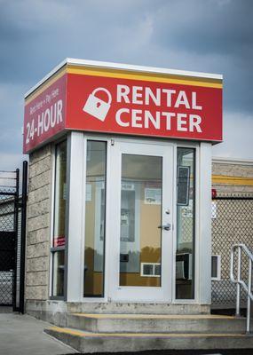 Kiosk rentals - capability to rent a unit anytime day or night!