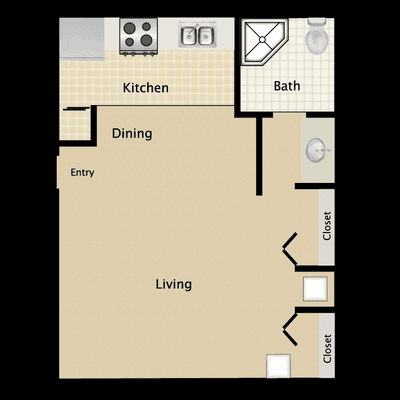 Studio Floorplan