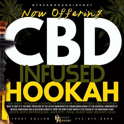 CBD hookah available