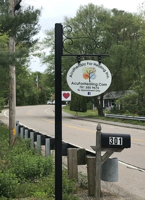 Route 27 Street sign for Acutherapy for Healing Inc.