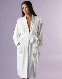 Our Zovo Spa Robe is the perfect weight for all seasons.