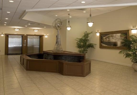 First floor lobby