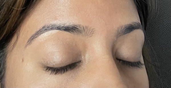 eyebrow threading