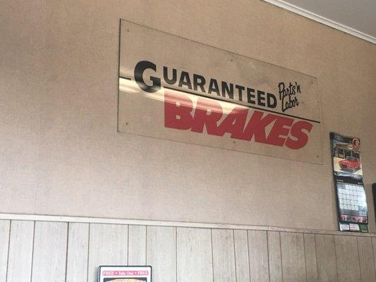 Guaranteed Brakes