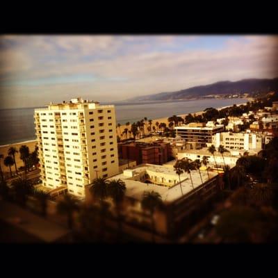 View from the Huntley in Santa Monica.