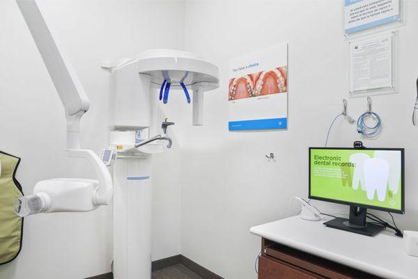 Digital X-rays offer a huge advantage in early detection and preventive services.