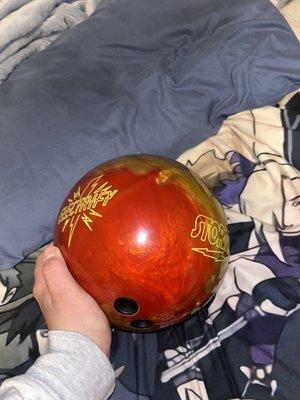 First bowling ball