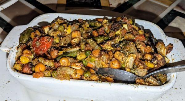 Eggplant w.Mixed Veg $18