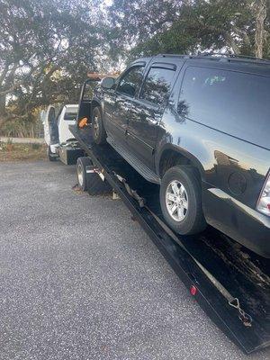 Towing suv