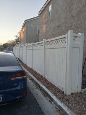 After (repaired fence)