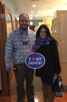 3/2/17 - Vicki was just in our office today, and wanted to share how much she loves her dentist.