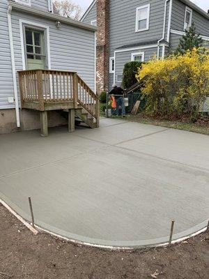 Concrete Patio!