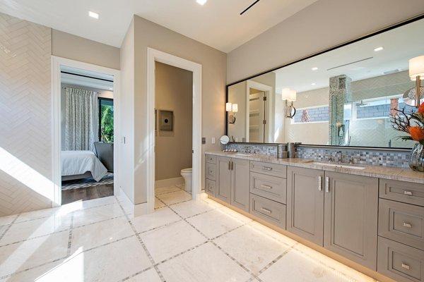 Master bathroom