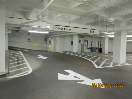 Parking Garage Striping