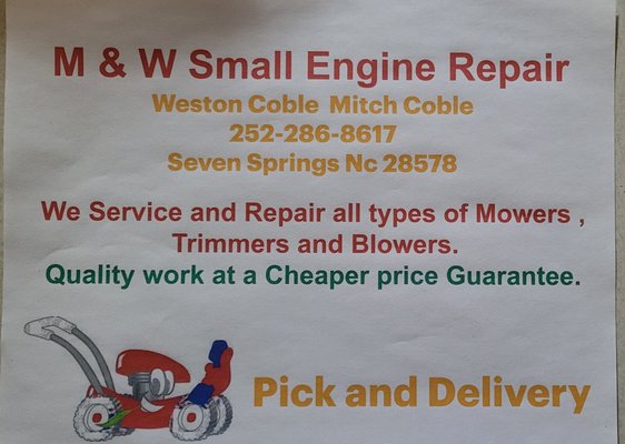 M&W Small Engine Repair