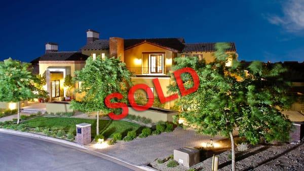 Las Vegas Luxury Home SOLD