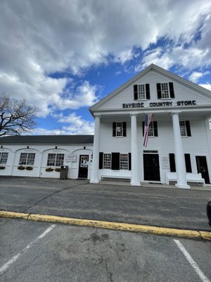 Wayside Country Store Exterior. Part Country Store from 1790 part Old Time Candy Shop once owned by Henry Ford in Marlborough MA.