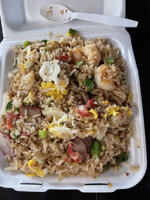 Combo fried rice (like how they used to make it!)