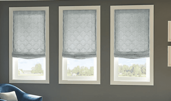 Cordless Soft Roman Shades