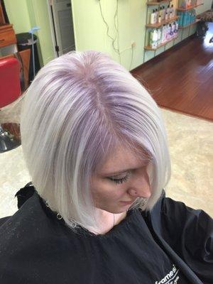 Lavender shadow root. Fun!