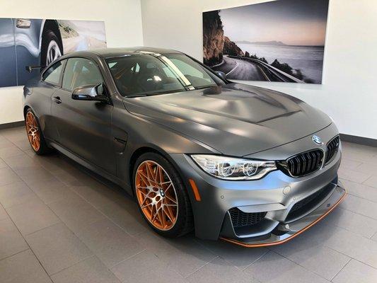 BMW M4 GTS prepped for BMW Of Maui