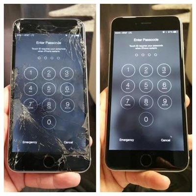 If you broke your screen well let us make it look like new again.