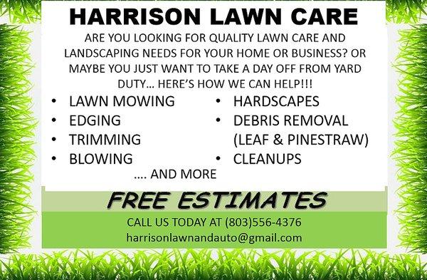 Harrison Lawn and Automotive Care