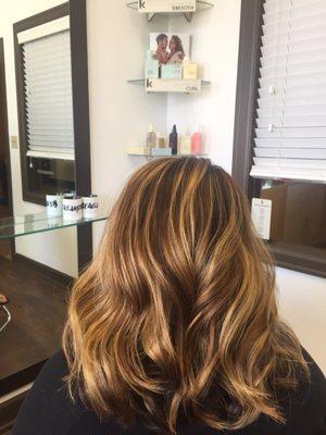 Balayage+foil