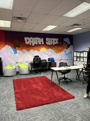 Creative space for middle schoolers