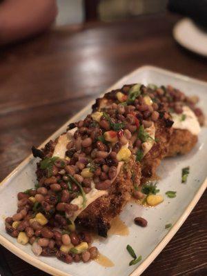 These fried green tomatoes were everything