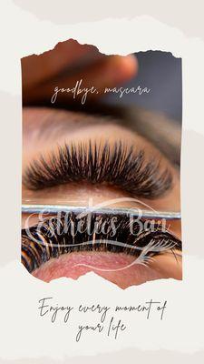 Volume lashes extensions