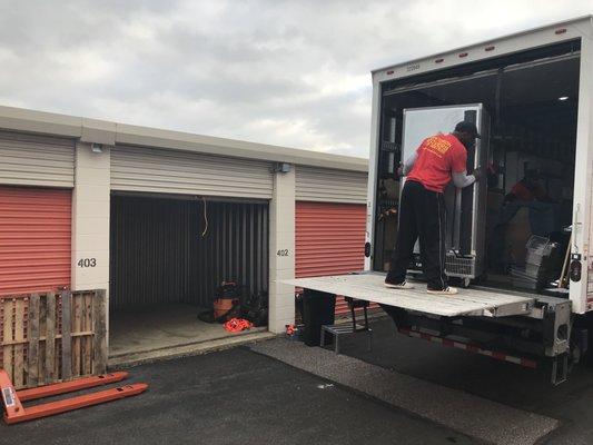 Kitchen Equipment move for Blue Duck of Philly