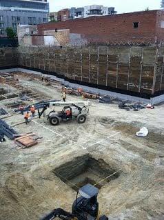 Parking Garage Footings & Foundations