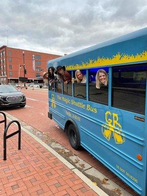 Bachelorettes out cruising Grand Rapids and enjoying all the great beer!