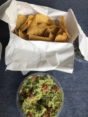 8. Guacamole con Tortilla Chips