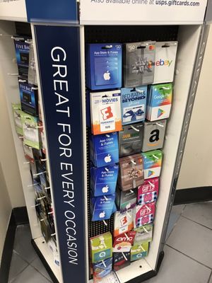 Gift card station