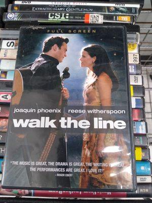 Walk the line full screen on DVD