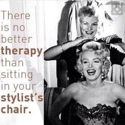 "We don't do hair, we help our clients feel good about themselves!" #salon356 #hairtherapy #hairstylist #therapy