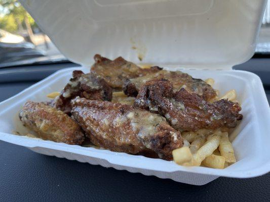 Garlic Parmesan Chicken Wings