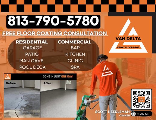 Van Delta Epoxy Floor Pro's