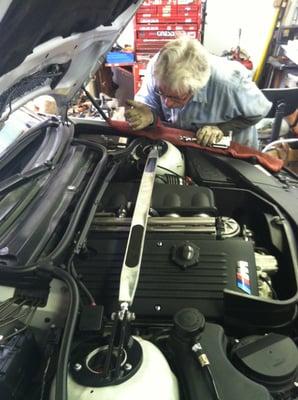 2012 finds Randy of Chassis Masters setting up a full Dinan S2 M3 for Track & Street duty...