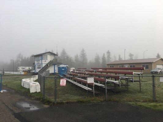 Spectator stands