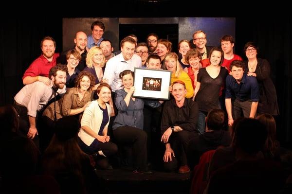 The cast of our 2nd Anniversary Show, January 2013