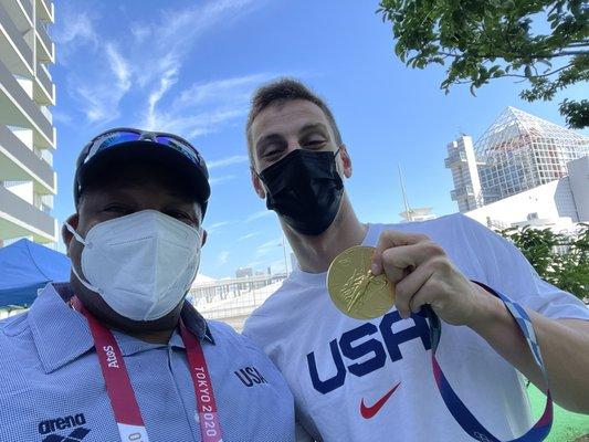 Tokyo Olympics with Olympic Gold Medalist Andrew Wilson