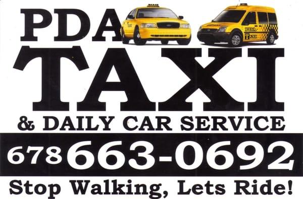 PDA Taxi logo