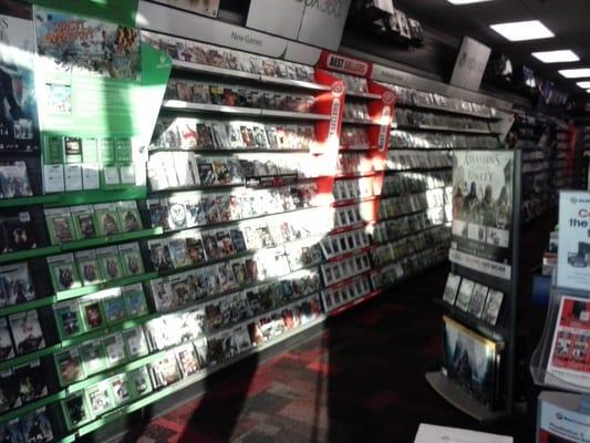 North wall of vidya. Xbox wing