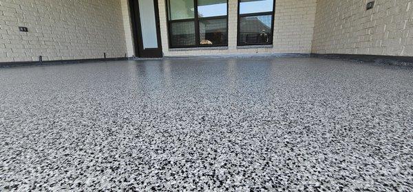 Flake floor